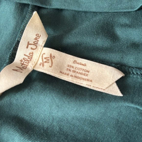 Matilda Jane Teal Ruffle Wide Leg Pants - Picture 8 of 8